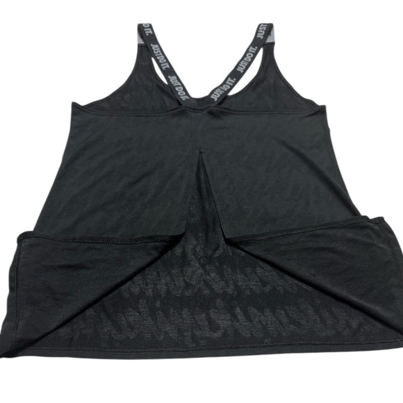 Women’s Nike Swim Poly Core Solids Fast Back Tank in Black Cover up Top S Small - Picture 5 of 16